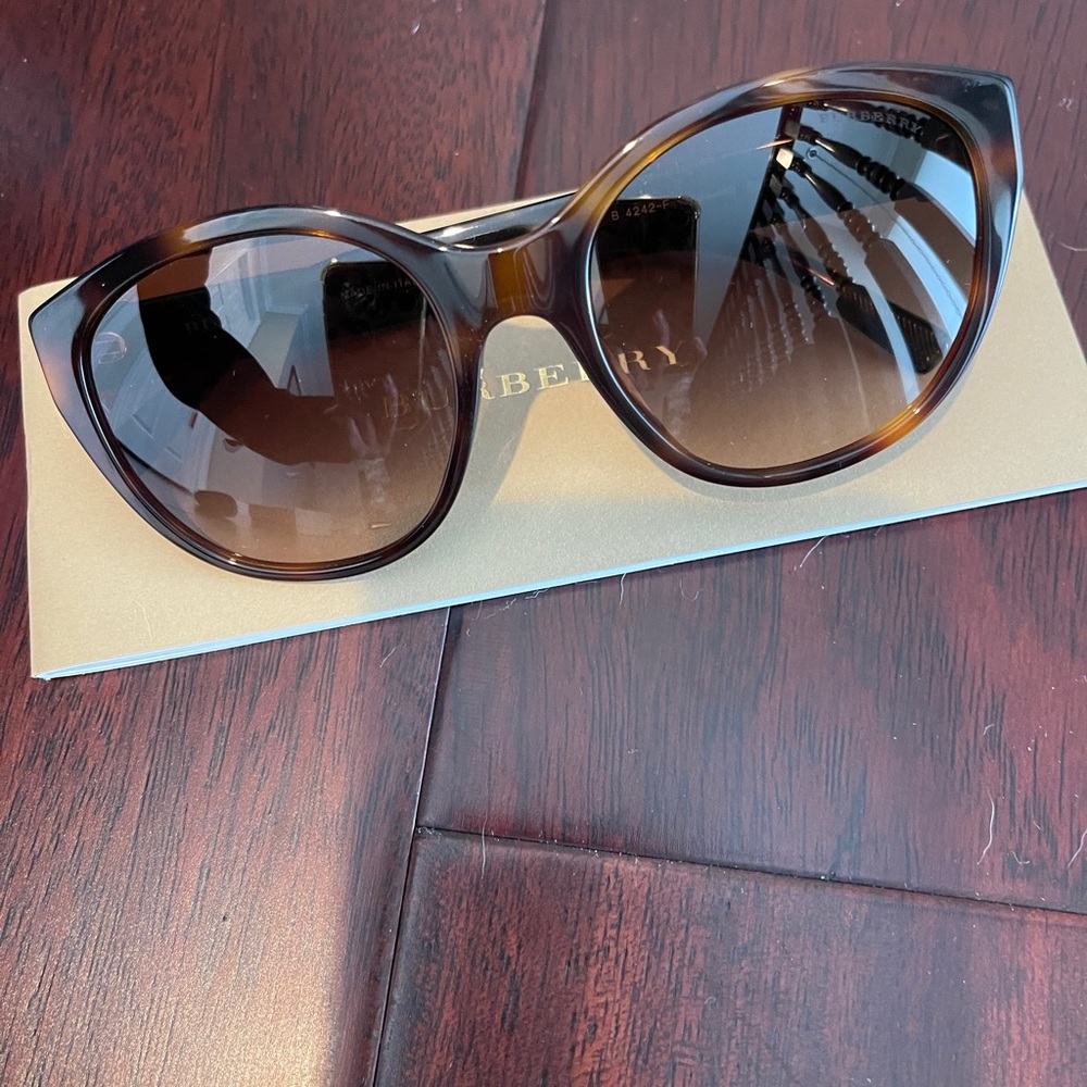 Burberry Women's Tortoise Shell Sunglasses